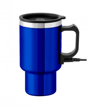 Термокружка 14 oz (420мл), 12В, автомобильная зарядка, цв. синий (105-В) Термокружка 14 oz (420мл), 12В, автомобильная зарядка, цв. синий (105-В)