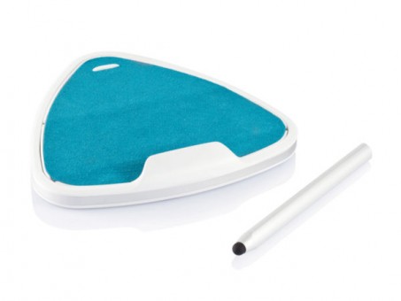 Подставка для планшета с алюминиевым стилусом XD Design Alp, синий