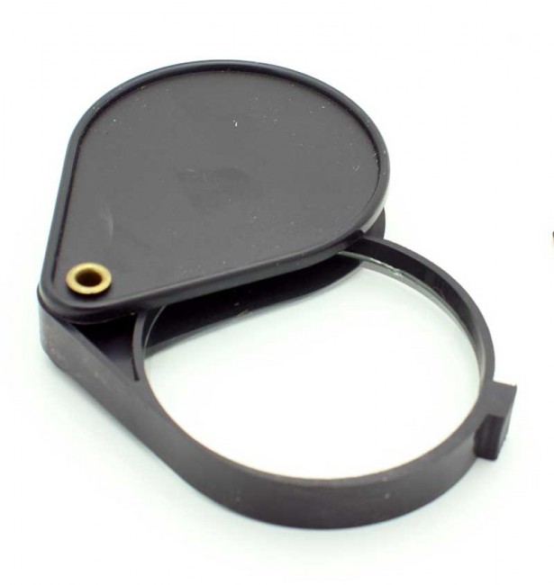 Лупа Kromatech карманная 3x, 60 мм, складная, в чехле Лупа Kromatech карманная 3x, 60 мм, складная, в чехле