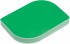 Брусок Dewal Beauty полировочный мягкий, зеленый, 2 в 1 (абразивность 400/1200 гр.)
