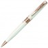 Шариковая ручка Pierre Cardin Secret, цвет - белый с орнаментом. Упаковка L.