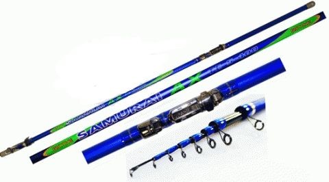 Удилище Samurai, с/к 7,0м. - карбон