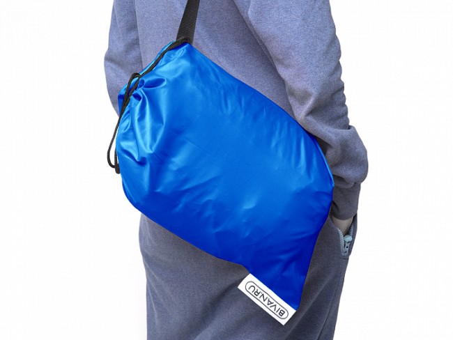 Надувной диван Биван 2.0 (Bvn17-Orgnl-Blu), цвет синий