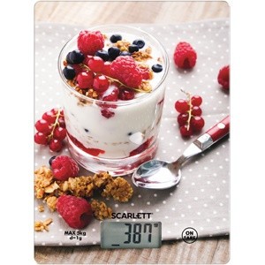 Весы кухонные электронные Scarlett SC-KS57P22 макс. вес:5кг рисунок/ягоды Весы кухонные электронные Scarlett SC-KS57P22 макс. вес:5кг рисунок/ягоды