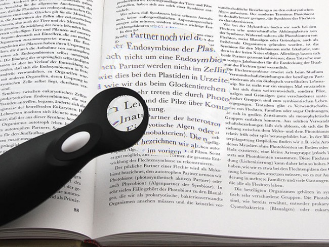 Лупа на ручке Veber 3/6x, 90 мм, с подсветкой (G-288-090) Лупа на ручке Veber 3/6x, 90 мм, с подсветкой (G-288-090)