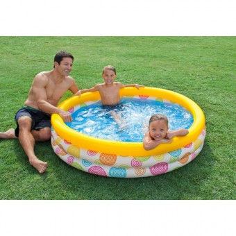 Бассейн Геометрия 147х33см, от 2-х лет Бассейн Геометрия 147х33см, от 2-х лет