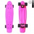 401-P Скейтборд Y-Scoo Fishskateboard 22&quot; винил 56,6х15 с сумкой Pink/black