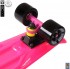 401-P Скейтборд Y-Scoo Fishskateboard 22&quot; винил 56,6х15 с сумкой Pink/black