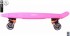 401-P Скейтборд Y-Scoo Fishskateboard 22&quot; винил 56,6х15 с сумкой Pink/black