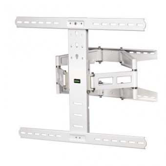 Кронштейн для телевизора Hama H-108759 белый 37"-70" макс. 35кг настенный поворотно-выдвижной и наклонный Кронштейн для телевизора Hama H-108759 белый 37"-70" макс. 35кг настенный поворотно-выдвижной и наклонный