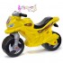 ОР501в3 Каталка-мотоцикл беговел Racer RZ 1 с музыкой, цвет желтый