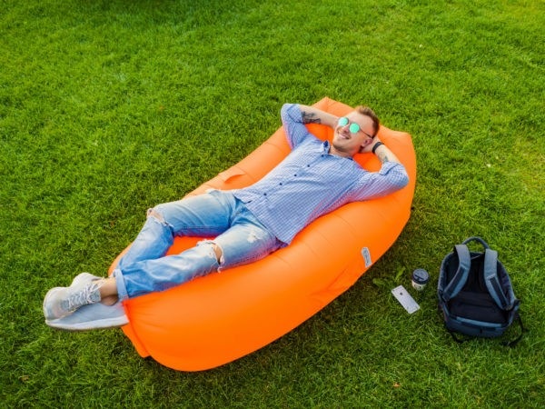 Надувной диван Биван 2.0 (Bvn17-Orgnl-Grn), цвет зеленый Надувной диван Биван 2.0 (Bvn17-Orgnl-Grn), цвет зеленый