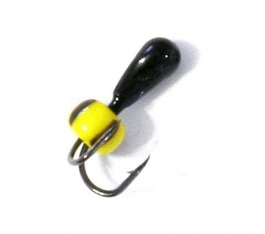 Мормышка Lumicom Коза-капля - d2,5мм, окрашенная (10 шт/уп)