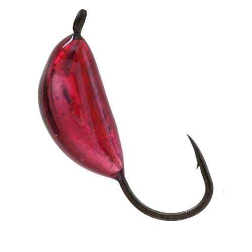 Мормышка вольфрамовая Lumicom, Банан с ушком (обмазка) - d5,0мм, Ru (10 шт./уп.)