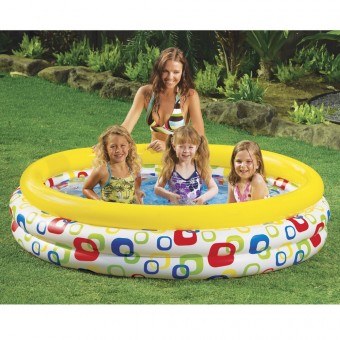 Бассейн Геометрия 168х41см, от 2-х лет Бассейн Геометрия 168х41см, от 2-х лет