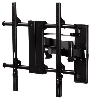 Кронштейн для телевизора Hama H-108730 черный 23"-50" макс. 45кг настенный поворотно-выдвижной и наклонный