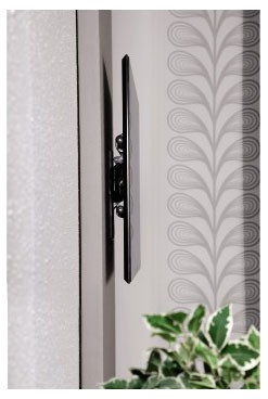 Кронштейн для телевизора Hama H-108730 черный 23"-50" макс. 45кг настенный поворотно-выдвижной и наклонный Кронштейн для телевизора Hama H-108730 черный 23"-50" макс. 45кг настенный поворотно-выдвижной и наклонный