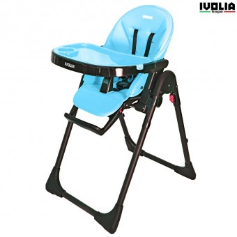 Стульчик для кормления Ivolia Hope 01 2 колеса blue Стульчик для кормления Ivolia Hope 01 2 колеса blue