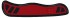 Передняя накладка для ножей Victorinox 111 мм, нейлоновая, красно-чёрная