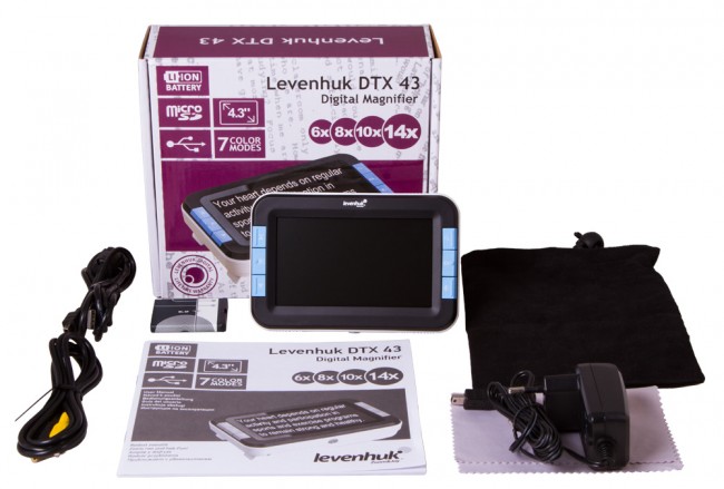 Лупа цифровая Levenhuk DTX 43 Лупа цифровая Levenhuk DTX 43