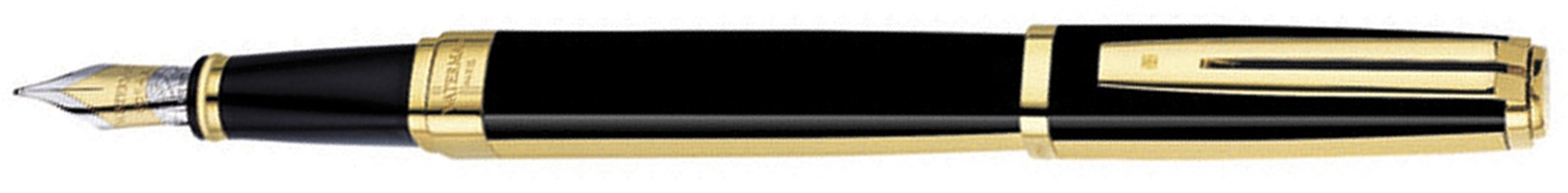 Перьевая ручка Waterman Exception Night&Day Gold GT. Перо - золото18К, детали дизайна: позолота 23К. Перьевая ручка Waterman Exception Night&Day Gold GT. Перо - золото18К, детали дизайна: позолота 23К.