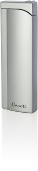 Зажигалка "Caseti" газовая пьезо, цвет - серебристый, 2,6x1.2x 8.0см Зажигалка "Caseti" газовая пьезо, цвет - серебристый, 2,6x1.2x 8.0см
