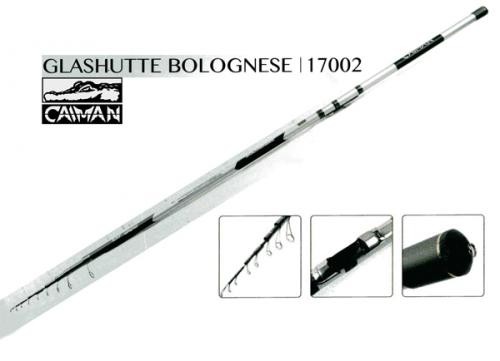 Удилище Caiman Glashutte Bolognese IM12 Fuji с кольцами 6,0м - вес 265гр. Удилище Caiman Glashutte Bolognese IM12 Fuji с кольцами 6,0м - вес 265гр.