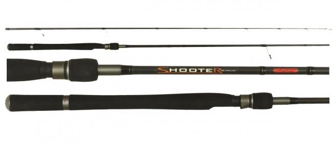 Спиннинг Aiko Shooter 802 M - 244cm. тест 8-26 грамм. 5-16lb, fast, рукоять EVA, Im9,вес 140g, jig