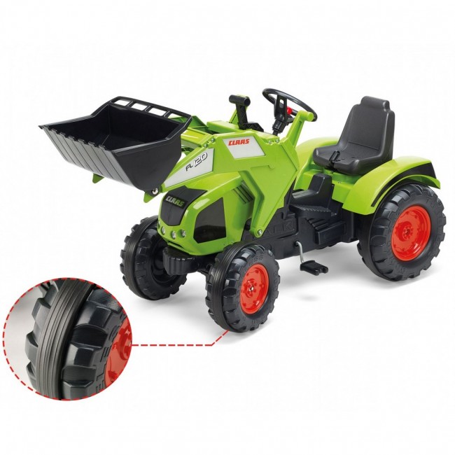FAL1011D Трактор-экскаватор пед-ый зел 140см