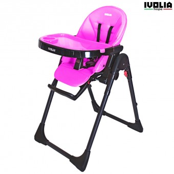 Стульчик для кормления Ivolia Hope 01 2 колеса pink Стульчик для кормления Ivolia Hope 01 2 колеса pink