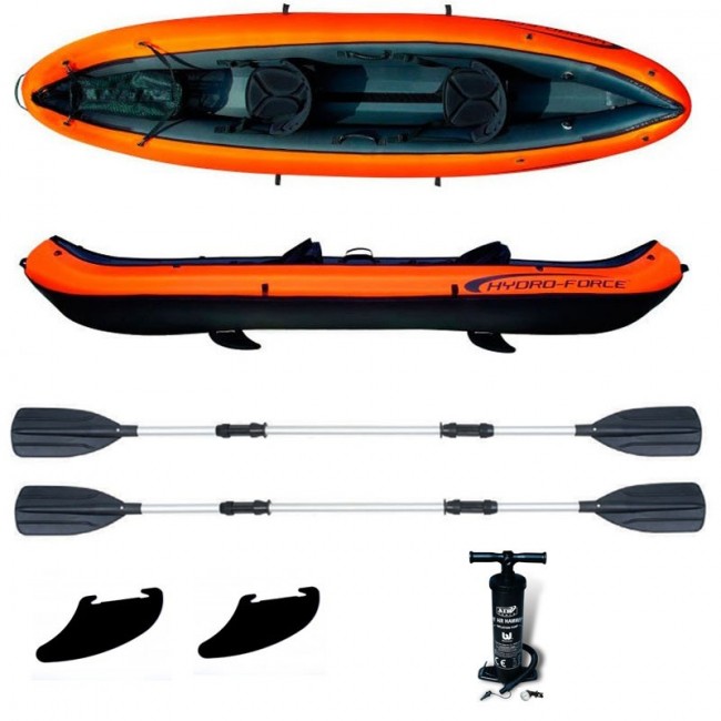 Надувная лодка Bestway 65052 Hydro-Force Kayaks Ventu 330х94см Надувная лодка Bestway 65052 Hydro-Force Kayaks Ventu 330х94см