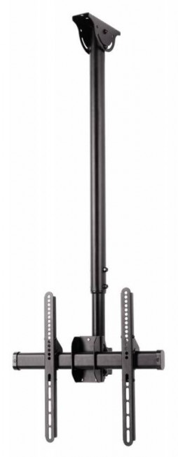 Кронштейн для телевизора Hama H-118655 черный 32"-65" макс. 50кг потолочный наклон