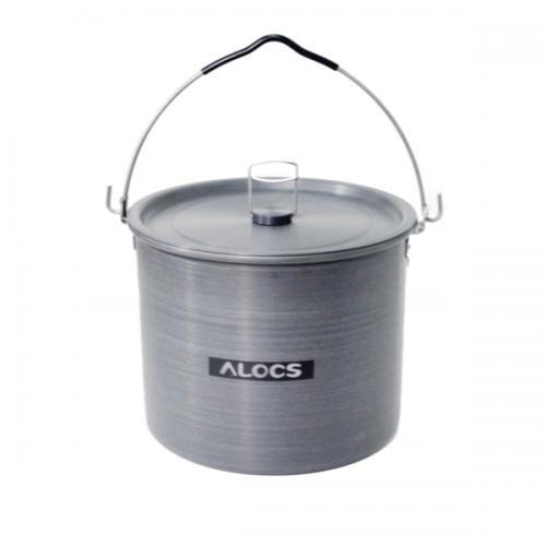 Котелок 14л с крышкой, в сумке, анодированный алюмин., CW-RT01 (8)