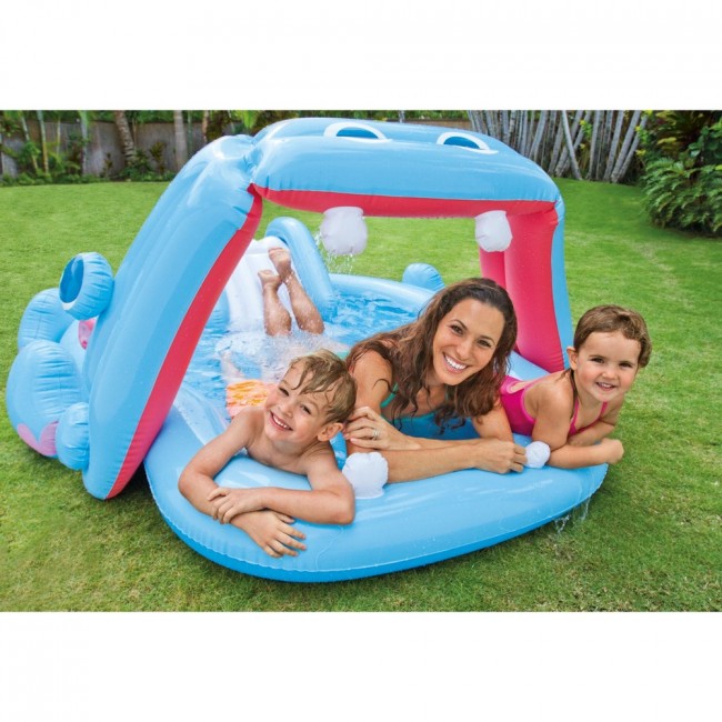 Игровой центр-бассейн Бегемот 221х188х86см, от 3-х лет Игровой центр-бассейн Бегемот 221х188х86см, от 3-х лет