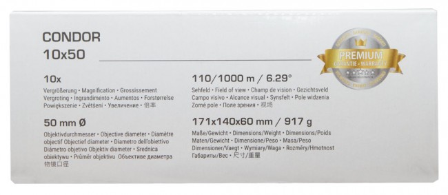 Бинокль Bresser Condor UR 10x50