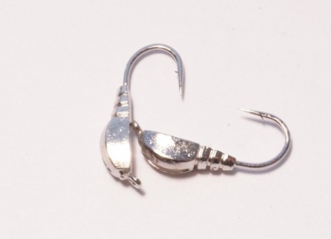 Мормышка вольфрамовая, Kutbert Уралка d12мм., 0,52 гр., цв никель 34) (5 шт./уп.)