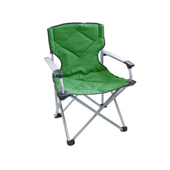 Кресло Kutbert Deluxe, раскл., с подлок., Ш65*В90*Г60см., до 120кг., Polyester, алюм., цв. зелен Кресло Kutbert Deluxe, раскл., с подлок., Ш65*В90*Г60см., до 120кг., Polyester, алюм., цв. зелен