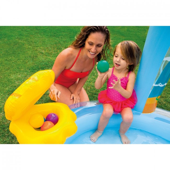 Игровой центр-бассейн Русалка 279х160х140см Игровой центр-бассейн Русалка 279х160х140см