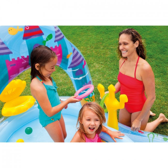 Игровой центр-бассейн Русалка 279х160х140см Игровой центр-бассейн Русалка 279х160х140см