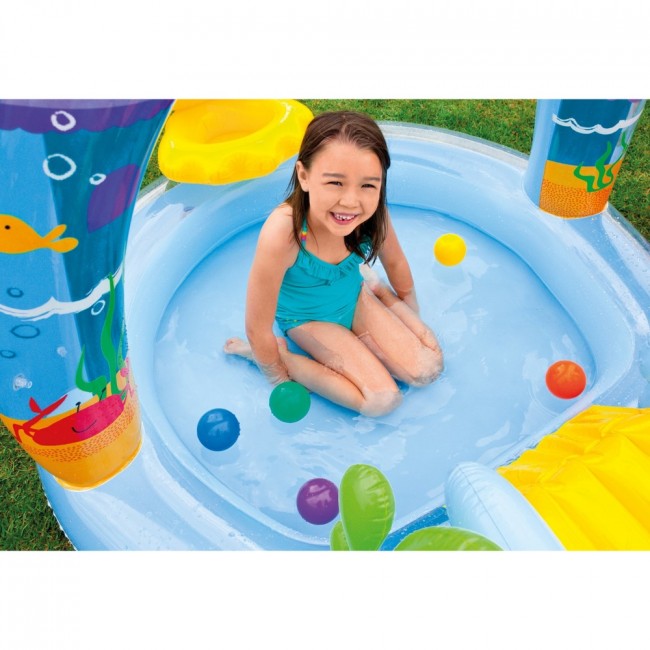 Игровой центр-бассейн Русалка 279х160х140см Игровой центр-бассейн Русалка 279х160х140см