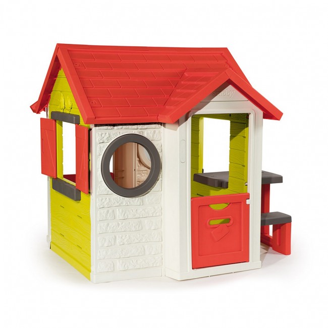 Домик со столом Smoby, 1/1, 154х135х120
