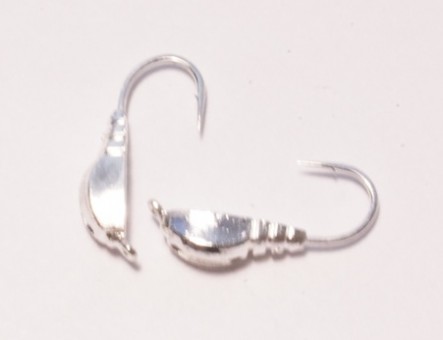 Мормышка вольфрамовая, Kutbert Уралка d12мм., 0,52 гр., цв серебро 34) (5 шт./уп.)