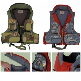 Жилет Aquatic страховочный, отст. воротник, нейлон, ЖC-01, р. 54-56 Жилет Aquatic страховочный, отст. воротник, нейлон, ЖC-01, р. 54-56