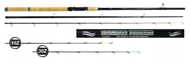 Удилище Globe Hunter Feeder 90 грамм. 3,6м. - карбон