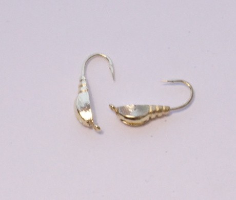 Мормышка вольфрамовая, Kutbert Уралка d8мм., 0,31 гр., цв золото (5 шт./уп.)