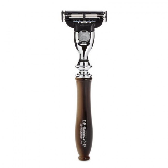 Бритва D. R. Harris, Mach3, смола, цвет рога