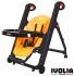 Стульчик для кормления Ivolia Love 02 4 колеса orange