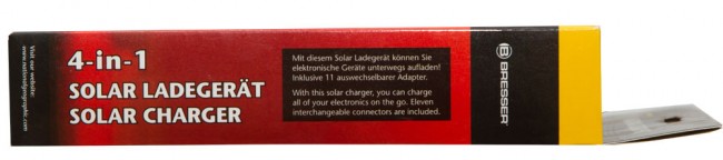 Зарядное устройство Bresser National Geographic 4-в-1 на солнечных батареях Зарядное устройство Bresser National Geographic 4-в-1 на солнечных батареях