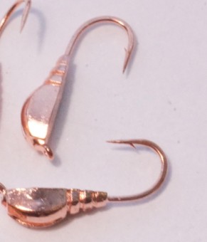 Мормышка вольфрамовая, Kutbert Уралка d8мм., 0,31 гр., цв медь (5 шт./уп.)