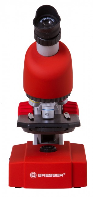 Микроскоп Bresser Junior 40x-640x, красный Микроскоп Bresser Junior 40x-640x, красный